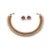 Jewels Silver Oxidised Traditional Choker Necklace
