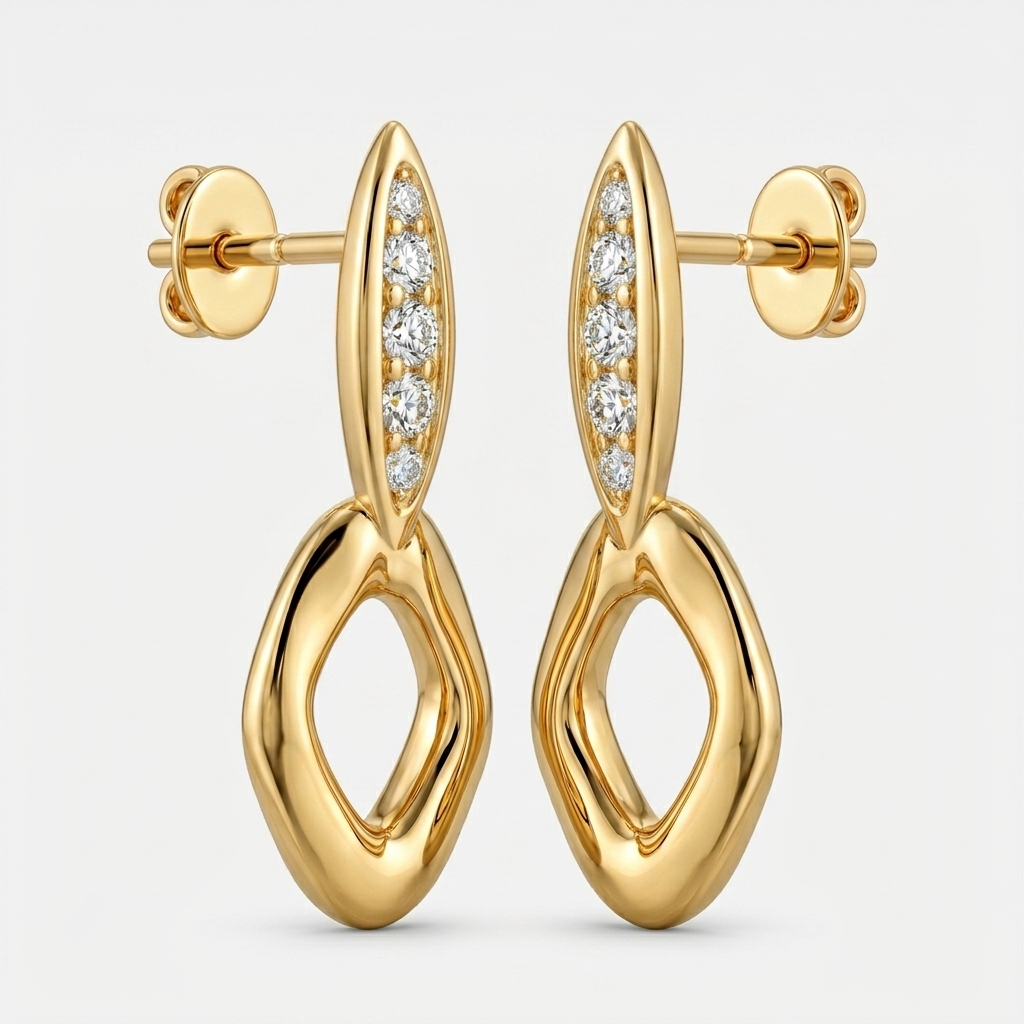 Solara Cluster Studs by Giolleria