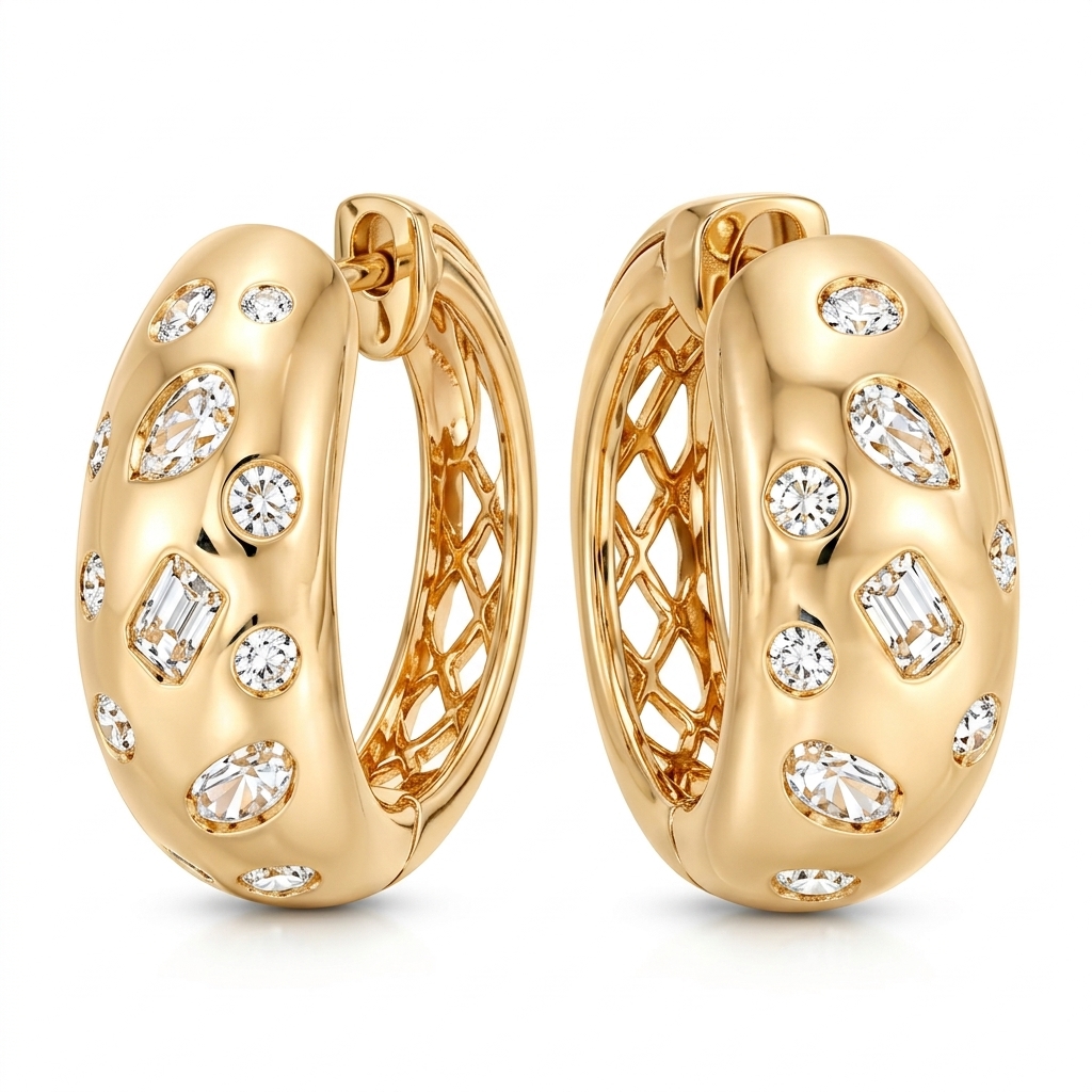 Nova Floral Studs by Giolleria