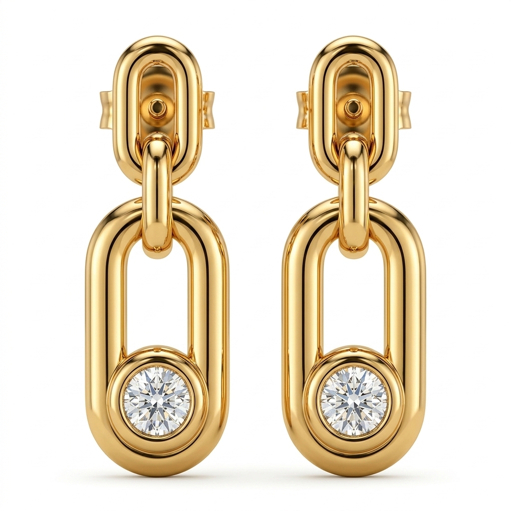 Opaline Drop Earrings by Giolleria