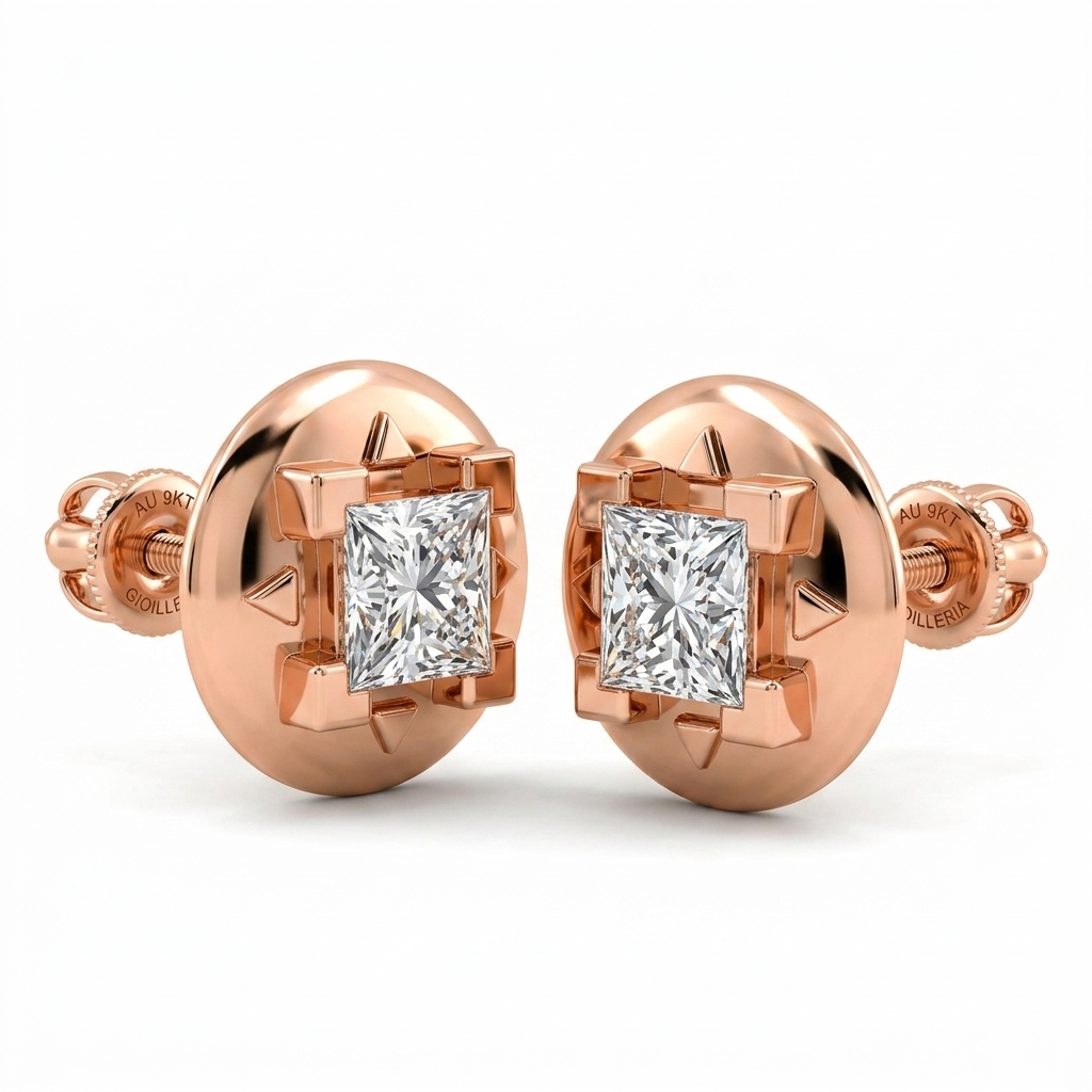 Rosette Cluster Earrings by Giolleria