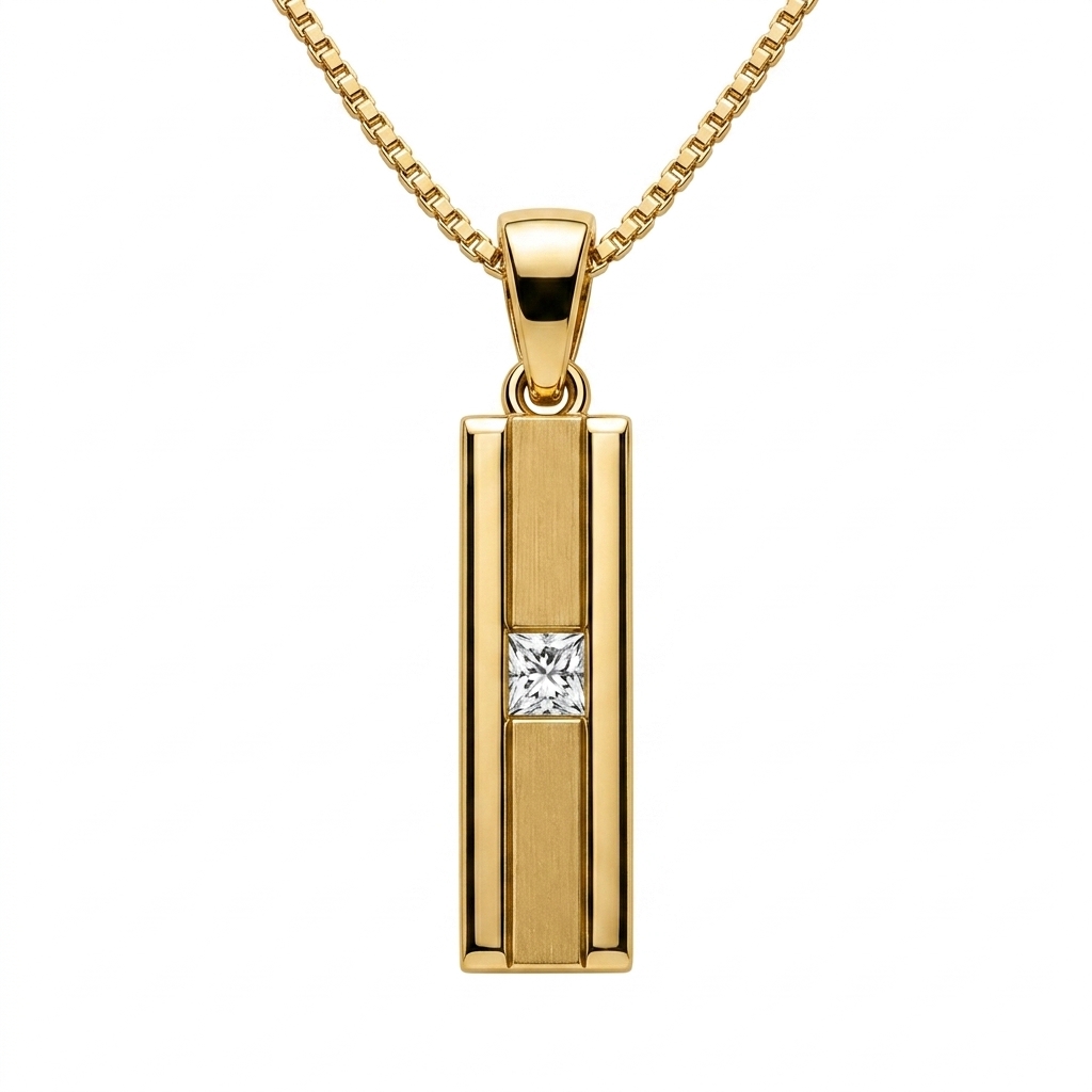 Giolleria solaire bezel pendant