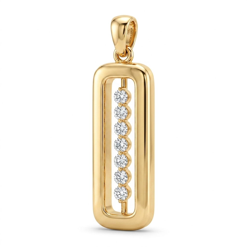 Giolleria opaline halo pendant