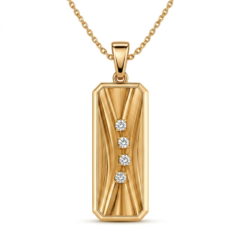 Giolleria eden leaf pendant