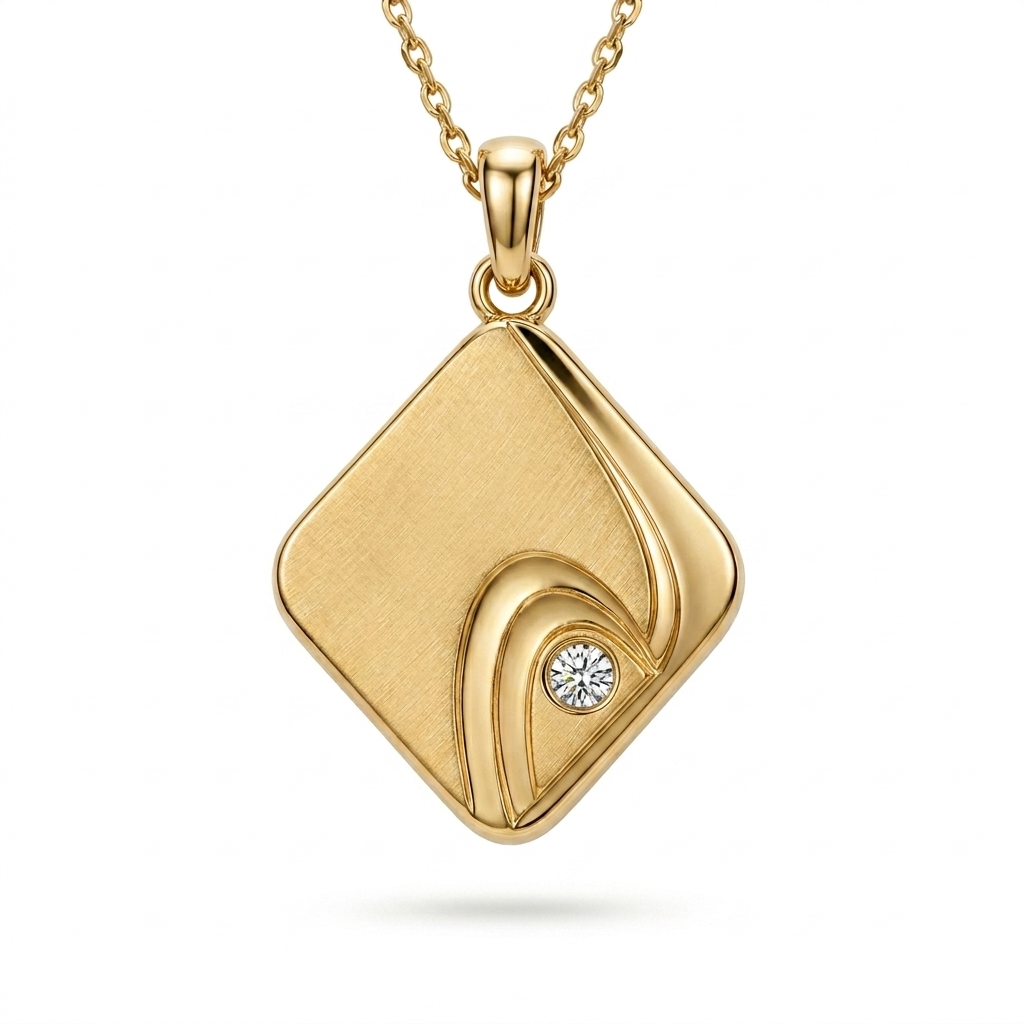 Giolleria roselle bloom pendant