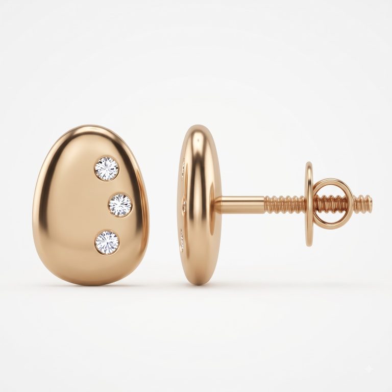 Organic Trio Studs