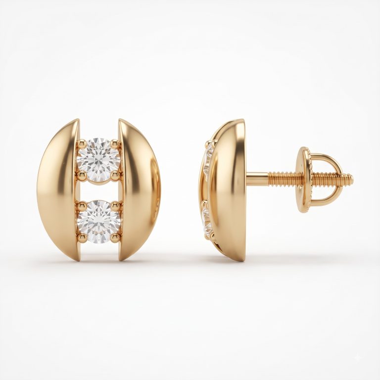 Split Dome Studs