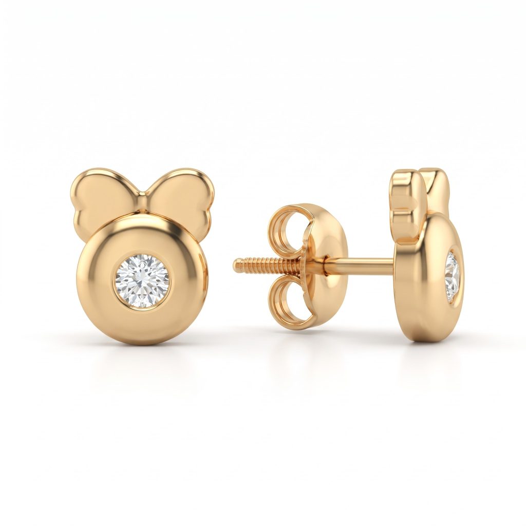 Bow Glow Studs