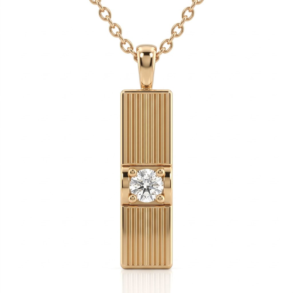 Fluted Focus Pendant