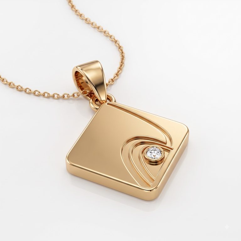 Arc Fold Pendant