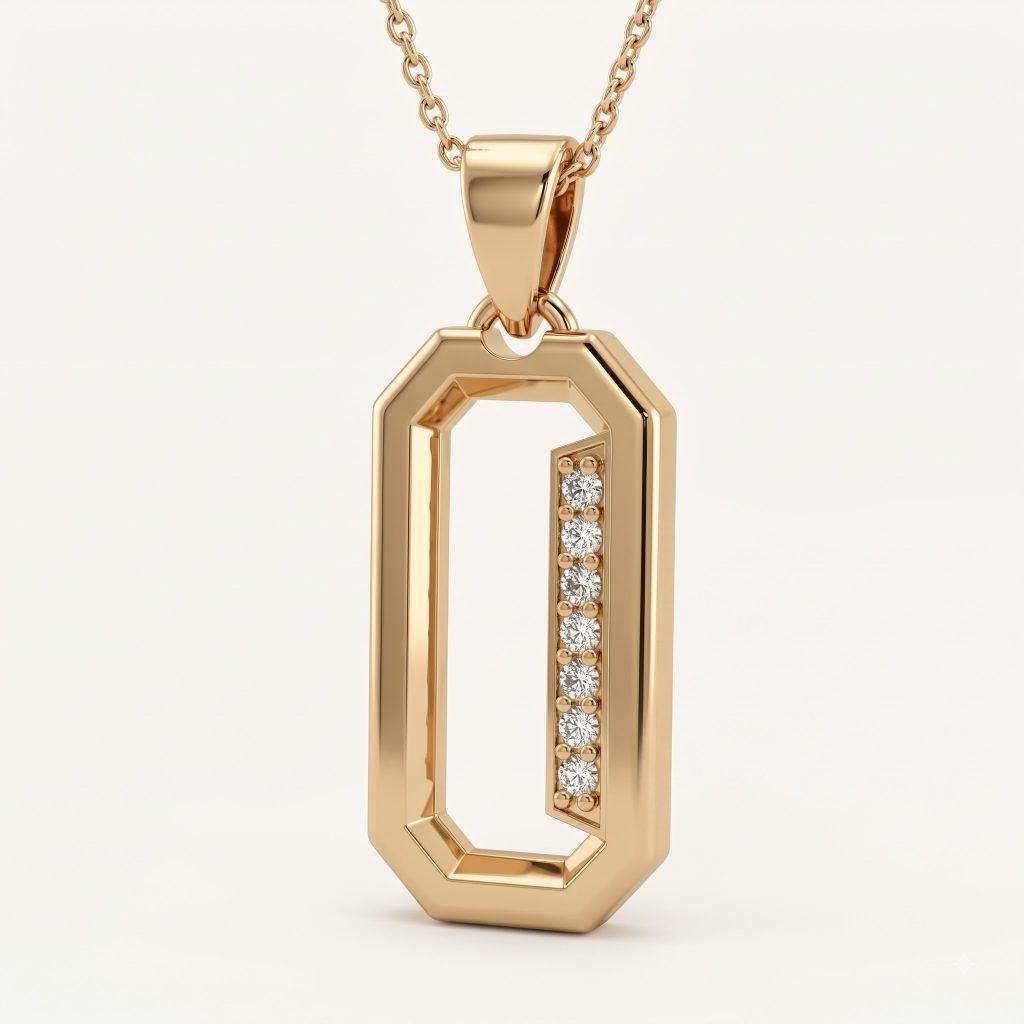 Architectural Link Pendant