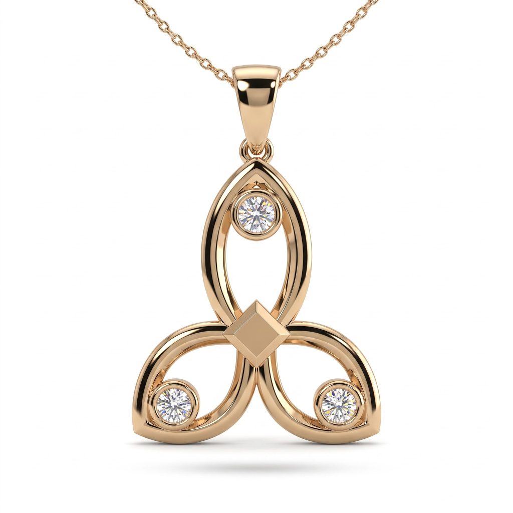 Trinity Petal Pendant