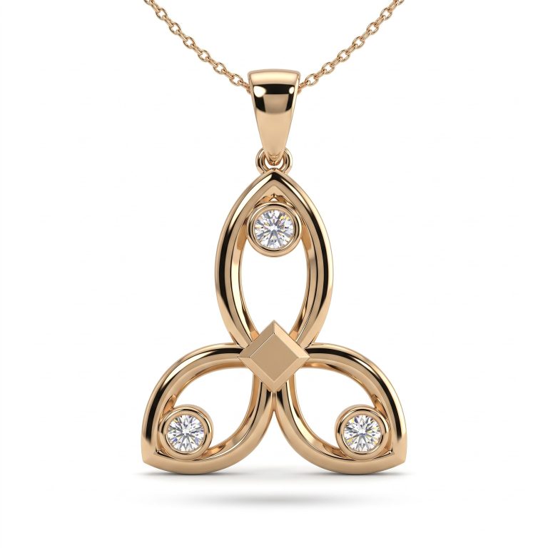 Trinity Petal Pendant