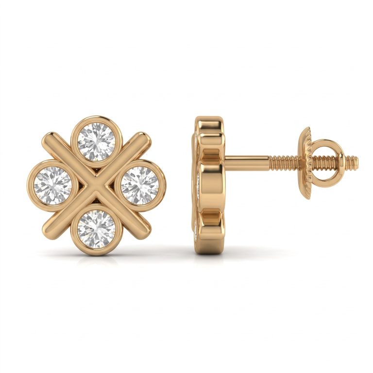 Petal Clover Studs