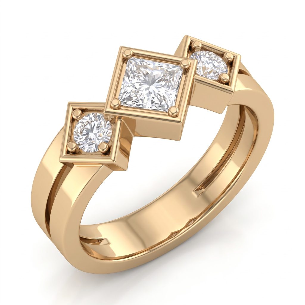 Triad Princess Ring