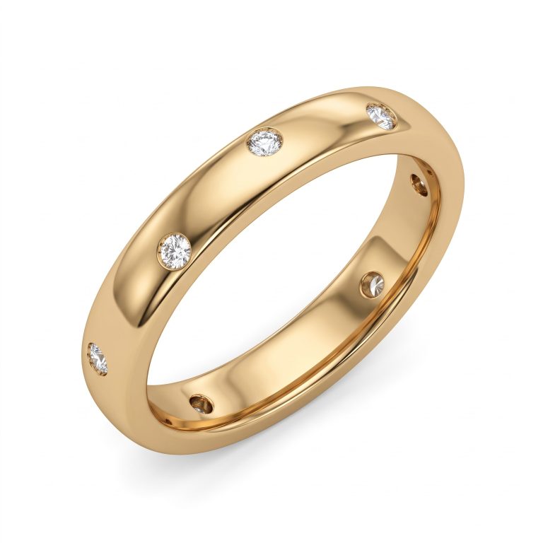 Constellation Line Band – Gold – Rings